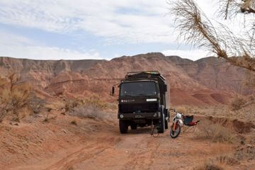 4x4 Campervan Tour to Red Mountains Boguty