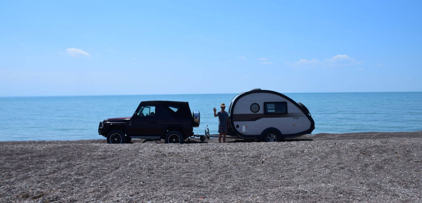Caravan Trailer in Kazakhstan