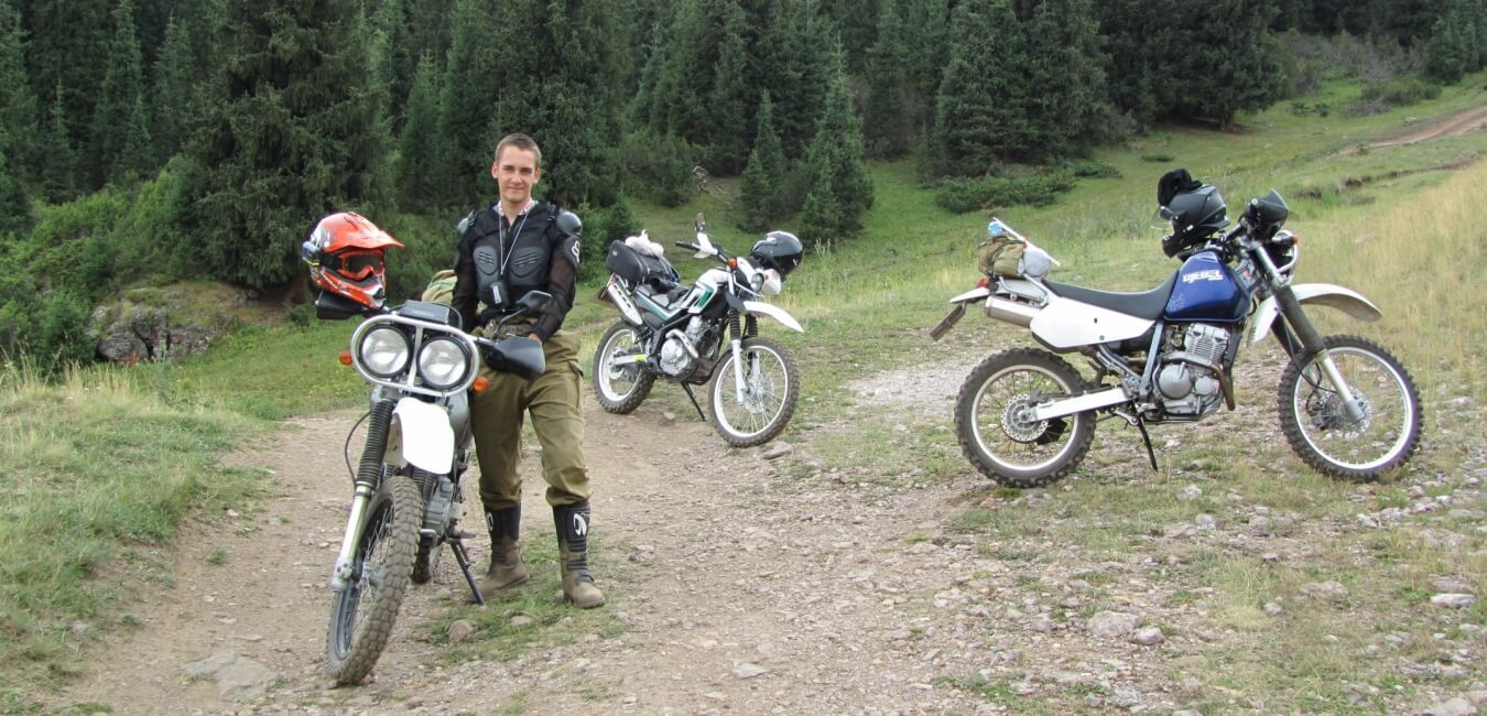 Motorcycles in Almaty